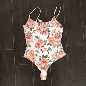 Floral bodysuit